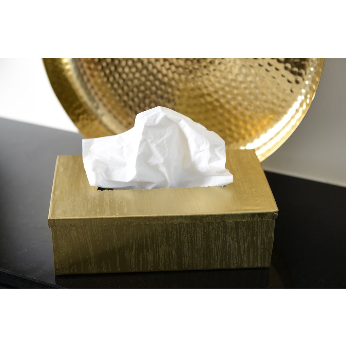 MATT GOLDENE TISSUE BOX